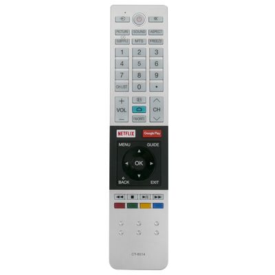 جهاز تحكم عن بعد جديد CT-8514 مناسب لتلفزيون توشيبا الذكي مع تطبيقات Google Play من Netflix