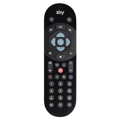جهاز تحكم عن بعد بالأشعة تحت الحمراء عالمي مناسب لـ Sky Q TV Box بدون صوت